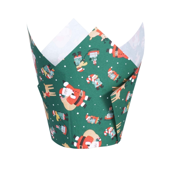 Tulip Cupcake Case - Santa's Workshop